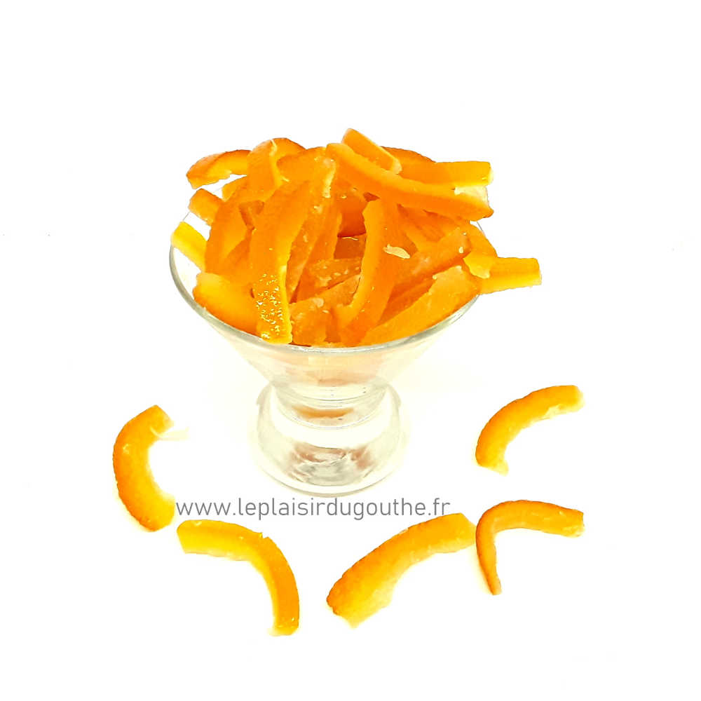Lamelles d'orange confite de Sicile - BIO - 250 g