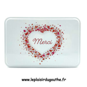 Boîte "Merci" + biscuits