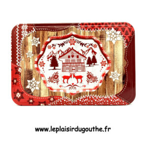 Boîte "Noël à la montagne"+ biscuits
