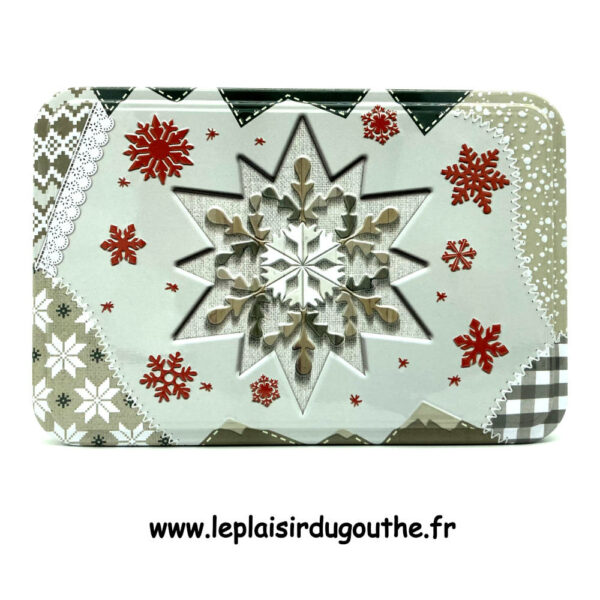 Boîte "Etoile des neiges" + biscuits