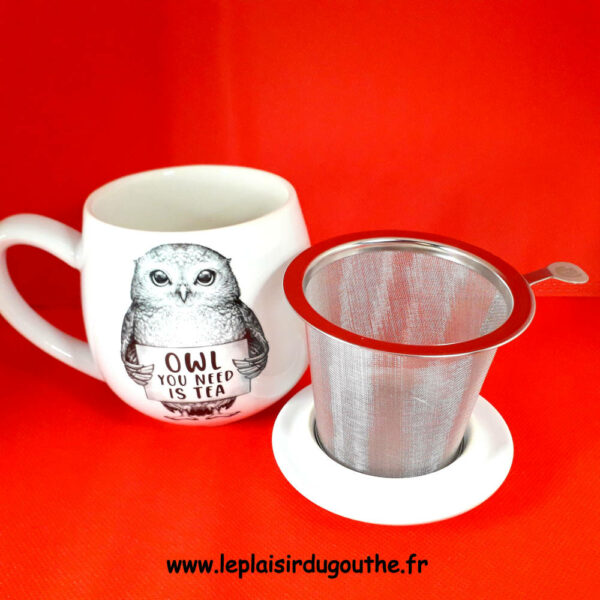 Tisanière "Owl you need is tea" – Image 2