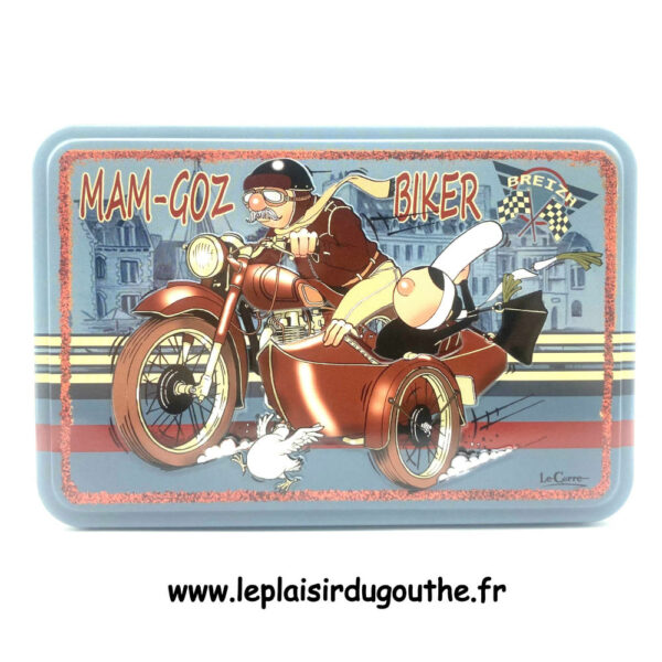 Boite "Mam-Goz Biker" + biscuits