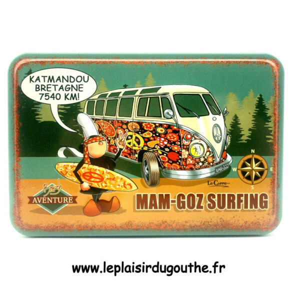 Boite "Mam-Goz Surfing" + biscuits