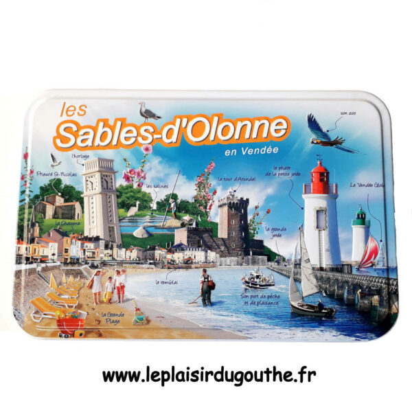 Boite Les Sables d'Olonne + biscuits