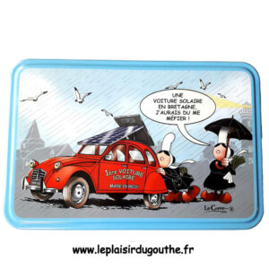 Boite "Voiture solaire" + biscuits