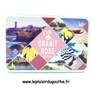 Boite Côte de Granit Rose + biscuits