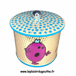 Boite de conservation pour biscuits "Monsieur Grognon"