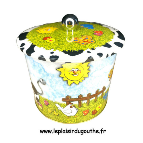 Boite de conservation pour biscuits "Vache" – Image 2
