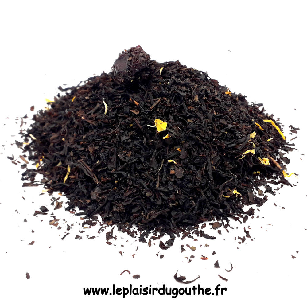Thé Noir Cerise-Mûre