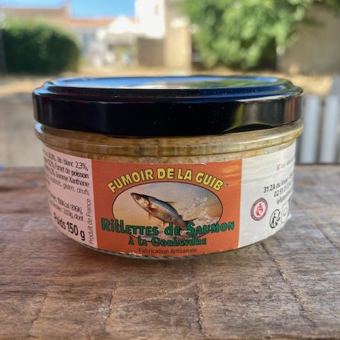 Rillettes de Saumon à la Coriandre